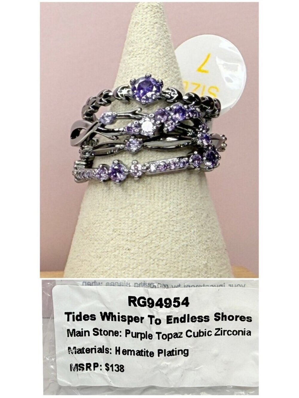 Tides Whisper To Endless Shores - Size 7 - Delicates